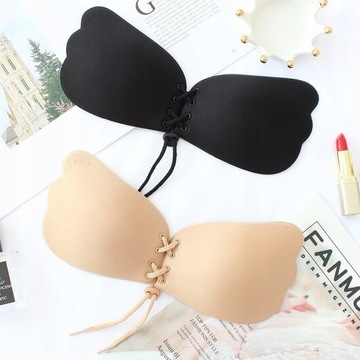 Seamless Wireless Adhesive Stick Bra Strapless