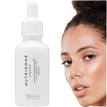Serum do twarzy z niacynamidem ODŻYWCZE łagodzi niedoskonałości NUTRIDOME