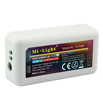 КОНТРОЛЛЕР MILIGHT FUT038 ДЛЯ ЗОН WIFI СВЕТОДИОДНОЙ ЛЕНТЫ RGBW