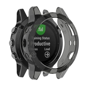 ETUI OCHRONNE DO GARMIN FENIX 5 PLUS CZARNE