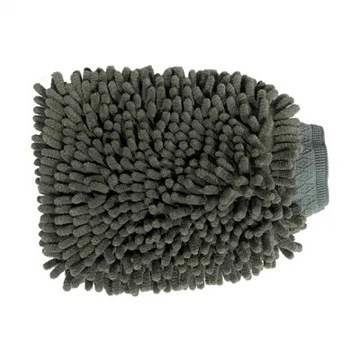 Перчатка из микрофибры для мытья и полировки автомобиля, 25х16см, с манжетой.