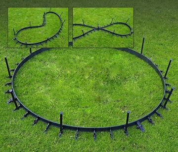 Бордюр садовый 4,5см Бордюр ЭКО-ПЛЮС + 3 анкера