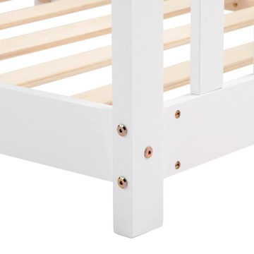 Кровать детская HOME 80X160 WHITE STEL 200x90см
