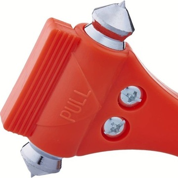 Молот аварийный автомобильный Красный 2 шт.