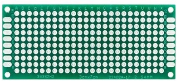 PŁYTKA UNIWERSALNA 30x70mm dwustronna PCB