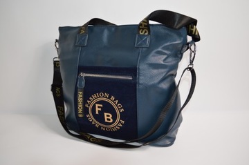 ELEGANCKA DUŻA TOREBKA DAMSKA WOREK SHOOPER BAG