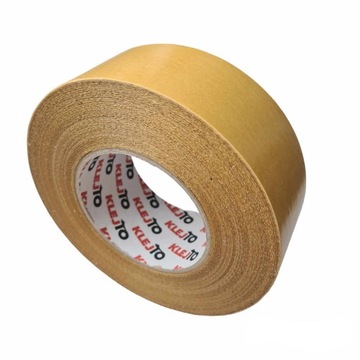 TAŚMA DWUSTRONNA ZBROJONA 12mmx50m DO ŁĄCZENIA MEMBRANY ŻÓŁTEJ FOLII