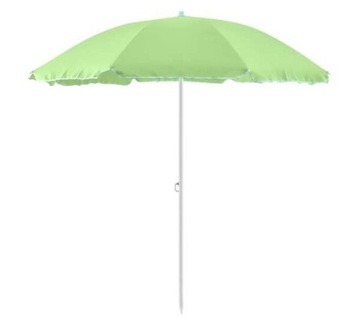 Parasol plażowy, ogrodowy, na taras 1,8 m zielony