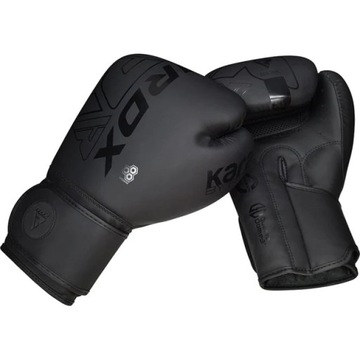 Боксерские перчатки RDX F6MB Black Matte Sparring Boxing Перчатки