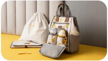 Сумка-органайзер для коляски, рюкзак, коврик для пеленания Skiddou Astrid