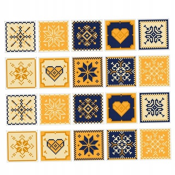 Mozaika erji 15 x 15 cm