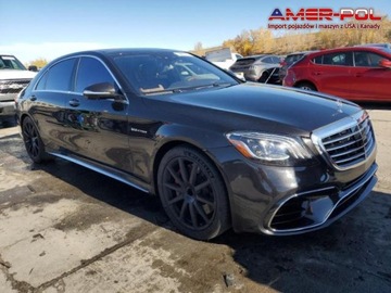 Mercedes Klasa S W222 2016 Mercedes-Benz Klasa S 2016 MERCEDES-BENZ S 63 AMG silnik 5.5 L 5.5 Benzyna