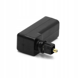 Угловой адаптер, разъем TOSLINK (F) (M)