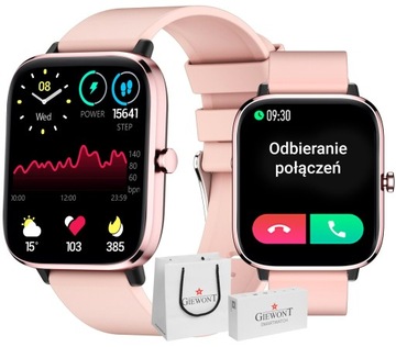 Smartwatch Giewont Giewont GW230-1 Różowe Złoto-Różowy
