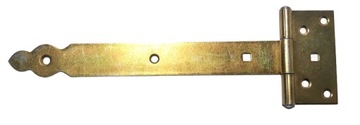 Zawias budowlany altanowy ozdobny 250mm żółty