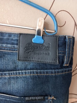 SUPERDRY-SUPER SPODENKI 36 SP1