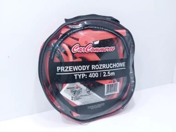 KABLE ROZRUCHOWE CAR COMMERCE TYP 400 2,5M