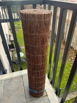 MATA WIKLINOWA 80x300cm WIKLINA POLSKI PRODUCENT GĘSTA OSŁONA NA BALKON