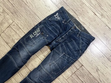 G-STAR RAW Spodnie Męskie Jeans IDEAŁ W33 L32 pas 86 cm