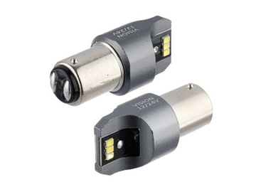 МОЩНАЯ ЛАМПА P21/5W BAY15d SMD LED CANBUS 12В 24В
