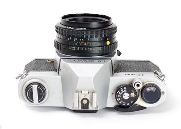 Pentax K1000 + SMC Pentax-A 2/50 мм