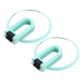 Портативное 2-стороннее обычное 5-кратное увеличительное косметическое зеркало, складные инструменты для макияжа