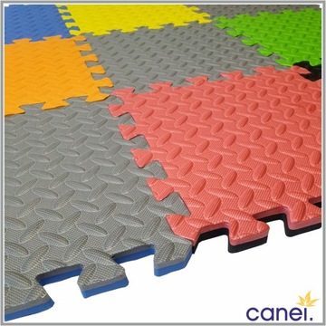 FOAM MAT Пенопласт-пазл 2 см Набор из 9 шт.
