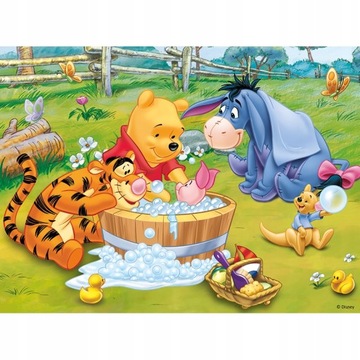 PUZZLE KĄPIEL PROSIACZKA KUBUŚ PUCHATEK 30 EL