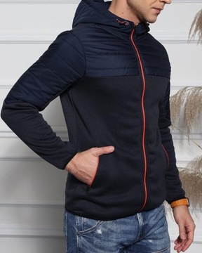 Мужские повседневные толстовки на молнии с длинными рукавами