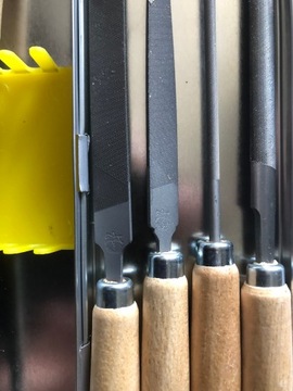 Набор металлических напильников PFERD с ключами, кассета