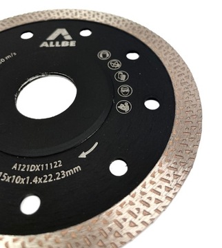 TARCZA DIAMENTOWA DO GRANITU 115X1,4X10X22,23MM