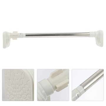 Телескопическая карнизная штанга для одежды, пружина