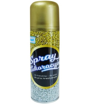 FARBA W SPRAYU DEKORACYJNA 250ml Farby Złota