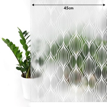 Статическая оконная пленка ПВХ 45х150 см ПЕСОЧНЫЕ ЧАСЫ