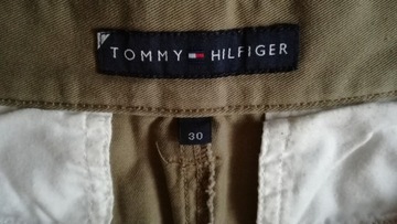 KRÓTKIE SPODNIE TOMMY HILFIGER ORYGINAŁ ST.B.DOBRY