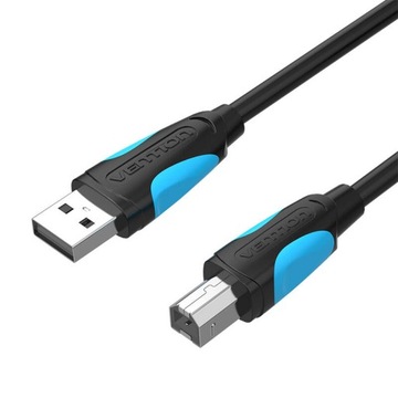 VENTION DŁUGI KABEL USB PRZEWÓD USB-A 2.0 NA USB-B DO DRUKARKI SKANERA 10M