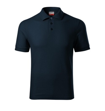 Мужская рубашка-поло Rimeck R22 - принт с логотипом собственной компании