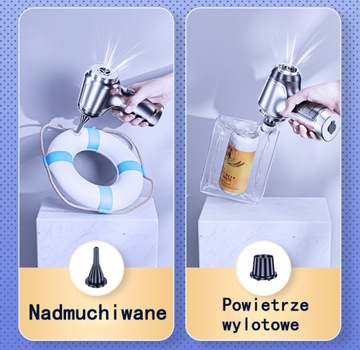 Беспроводной автомобильный пылесос 95000Pa, 120 Вт.