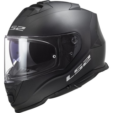 KASK Motocyklowy LS2 STORM II SOLID MATT BLACK Czarny Mat Rozmiar M