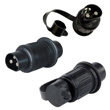WTYCZKA 3 PIN DO GNIAZDA PRZYCZEPY 12V
