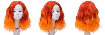 ПАРИК ДЛЯ КОСПЛЕЙ 40 СМ БОБ ГЛЭМ-РОК RED-POM