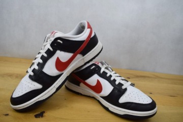 Nike Dunk Low Retro Red Swoosh Panda, спортивная обувь, размер 44