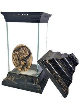 Свеча, часовня, фонарь, оскверненная, художественная, 32 см