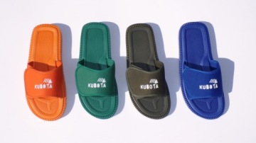 МУЖСКИЕ ТАПОЧКИ НА ЗАВИСКЕ KUBOTA 44 УДОБНЫЕ СИНИЕ, ЛЕГКИЕ ДОМАШНИЕ ТАПОЧКИ 44
