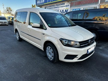 Volkswagen Caddy IV Kombi Maxi 2.0 TDI SCR BlueMotion Technology 102KM 2018 Volkswagen Caddy 2.0 TDI Maxi 7-osobowy Model 2019