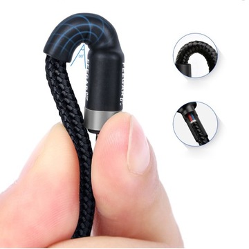 Кабель Feegar USB TYPE-C QC 3.0, 5A, нейлоновый кабель