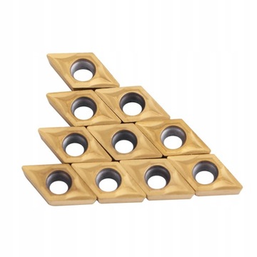 10X PŁYTKI NÓŻ TOKARSKI CNC DCMT070204 US735 DCMT51.51PŁYTKI PŁYTKA WIDIOWA