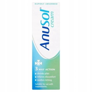 ANUSOL *CREAM* Krem na hemoroidy * 23 g