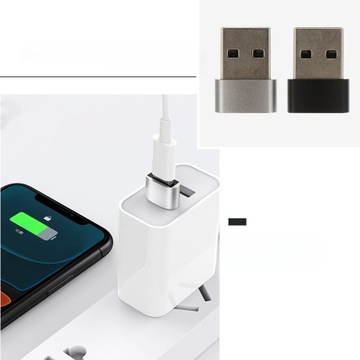 ŁADOWARKA LEKKA ADAPTER PLECAKOWY TYP C DO USB 2.0 ADAPTER USB