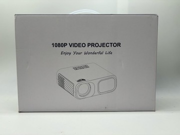 Projektor 1080p 4K 5G WiFi Bluetooth, Kino Domowe HD przenośny mini PREZENT